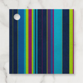 Etiquetas Coloridas de Presente de Arte de Tecido