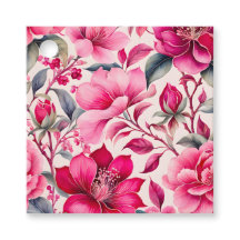 Etiquetas Coloridas de Presente do Tecido Vintage