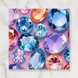 Etiquetas Coloridas para Presentes de Arte Judaica