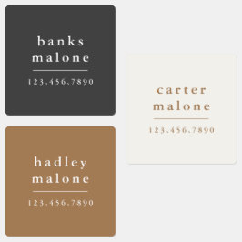 Etiquetas com nome à prova d'água para crianças do