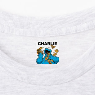 Etiquetas Cookie Monster Crazy Cookies