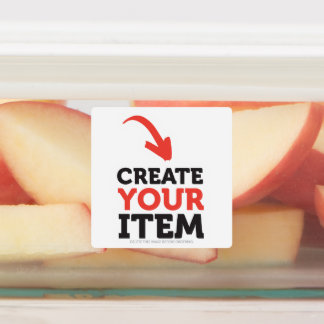 Etiquetas CREATE-YOUR-OWN DIY Upload design waterproof food