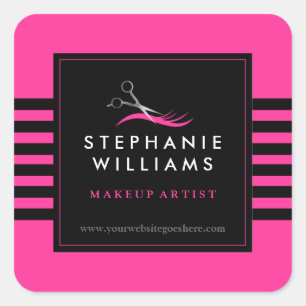 Etiquetas customizáveis do cabeleireiro