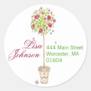 etiquetas customizáveis do endereço