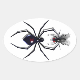 Etiquetas da aranha & da mosca