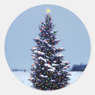 Etiquetas da árvore de Natal