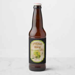 Etiquetas da cerveja do Dia das Bruxas da