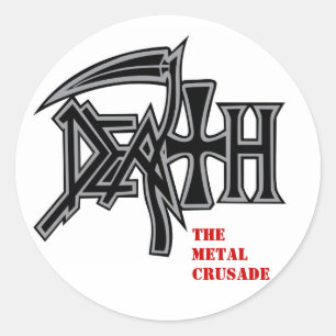 Etiquetas da cruzada do metal do logotipo da MORTE