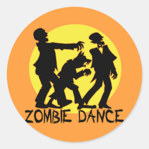 Etiquetas da dança do zombi/selos do envelope