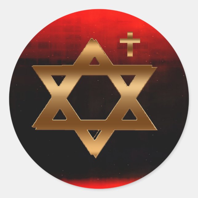 Etiquetas da estrela de David (Frente)