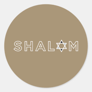 Etiquetas da estrela de Shalom