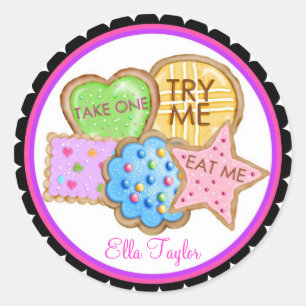 Etiquetas da festa de aniversário do país das