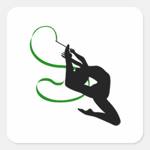 Etiquetas da ginástica rítmica