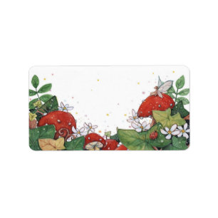 Etiquetas da hera e do Toadstool