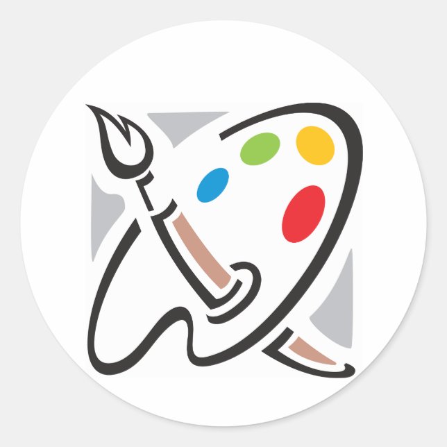 Etiquetas da Paleta de Pintores (Frente)