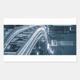 Etiquetas da passagem superior 1 de Shanghai