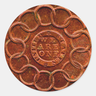 Etiquetas da recompensa da moeda de cobre