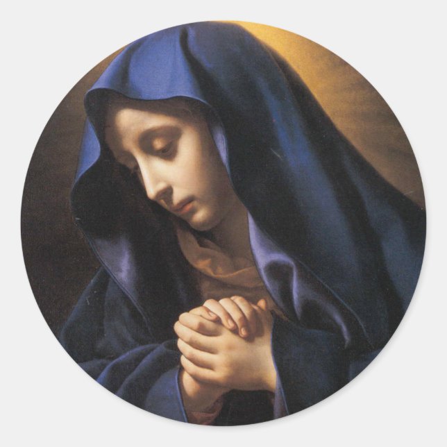 Etiquetas da Virgem Maria (Frente)