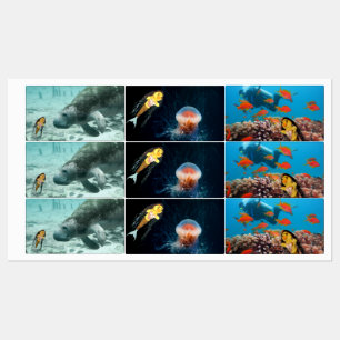 Etiquetas Danni, a Sereia e seus amigos Labels