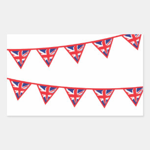 Etiquetas das estamenhas de Union Jack