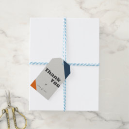 Etiquetas de Agradecimento Modernas Minimalistas d