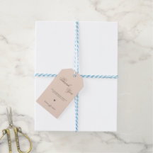 Etiquetas de Agradecimento Modernas Minimalistas d