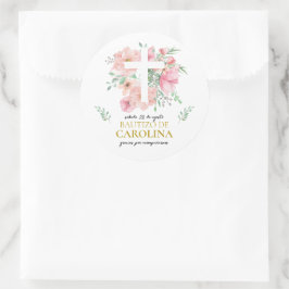 Etiquetas de agradecimiento para bautização