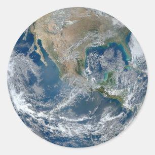 Etiquetas de America do Norte do globo do espaço