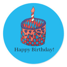 Etiquetas de aniversário