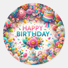 Etiquetas de aniversário