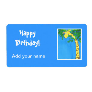 Etiquetas de Aniversário de Favoritos para festas 