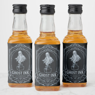 Etiquetas de Apothecary de Tinta Fantasma do Hallo