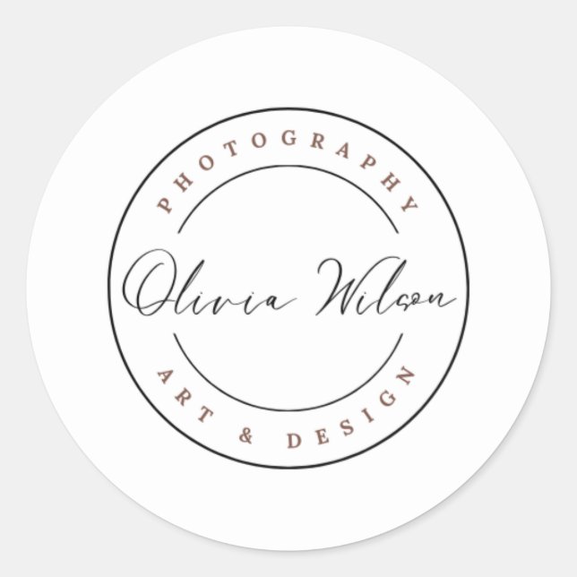 Etiquetas de arte e design (Frente)