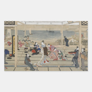 Etiquetas de Arte Japonesas do Utamaro