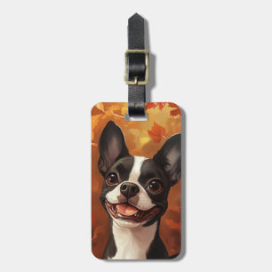 Etiquetas de Bagagem Boston Terrier