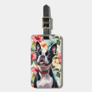 Etiquetas de Bagagem Boston Terrier