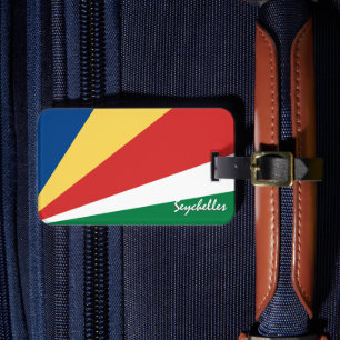 Etiquetas de Bagagem das Seicheles, Bandeira Patri