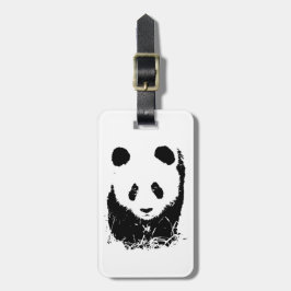 Etiquetas de Bagagem de Panda