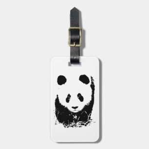 Etiquetas de Bagagem de Panda
