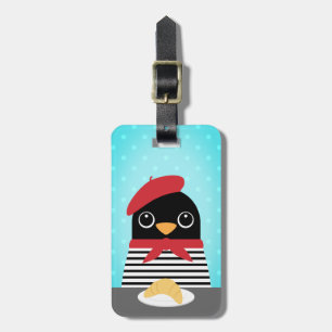 Etiquetas de bagagem de pinguim