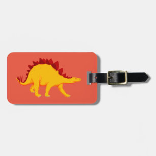 Etiquetas de Bagagem do Design de Dinossauro do St