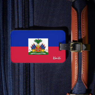 Etiquetas de Bagagem do Haiti, Bandeira Haiótica H
