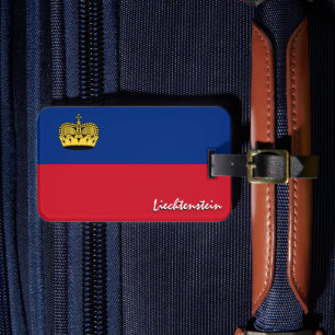 Etiquetas de Bagagem do Liechtenstein, Bandeira Pa