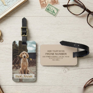Etiquetas de Bagagem Personalizadas com Foto e Nom