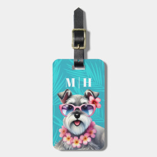 Etiquetas de Bagagem Schnauzer