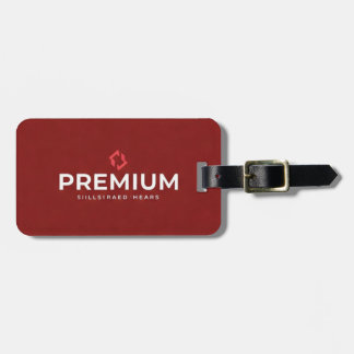 Etiquetas de Bagagem Vermelhas Premium
