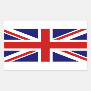 Etiquetas de bandeira britânica design de entra