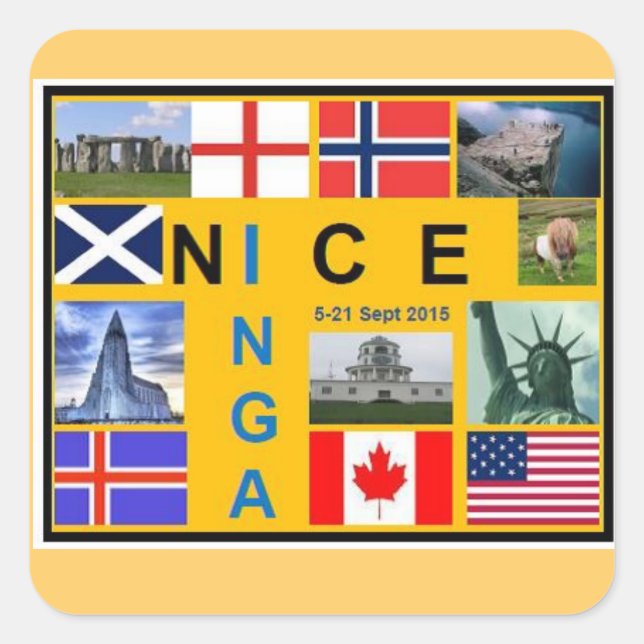 Etiquetas de bandeira da Escócia (Frente)