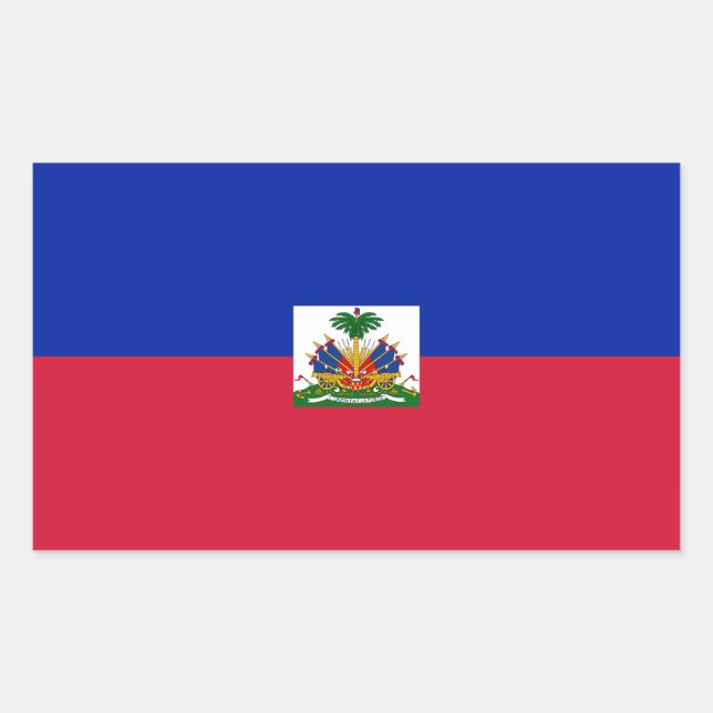 Etiquetas de bandeira haitiana (Frente)