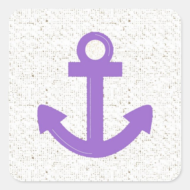 Etiquetas de barco roxo (Frente)